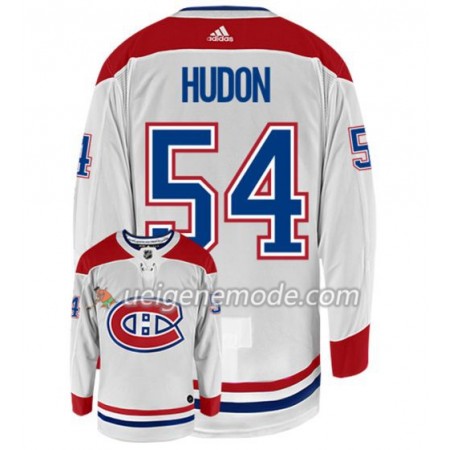 Herren Eishockey Montreal Canadiens Trikot CHARLES HUDON 54 Adidas Weiß Authentic